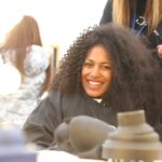DSDS 2015 Ischgl – Laura Lopez in der Maske