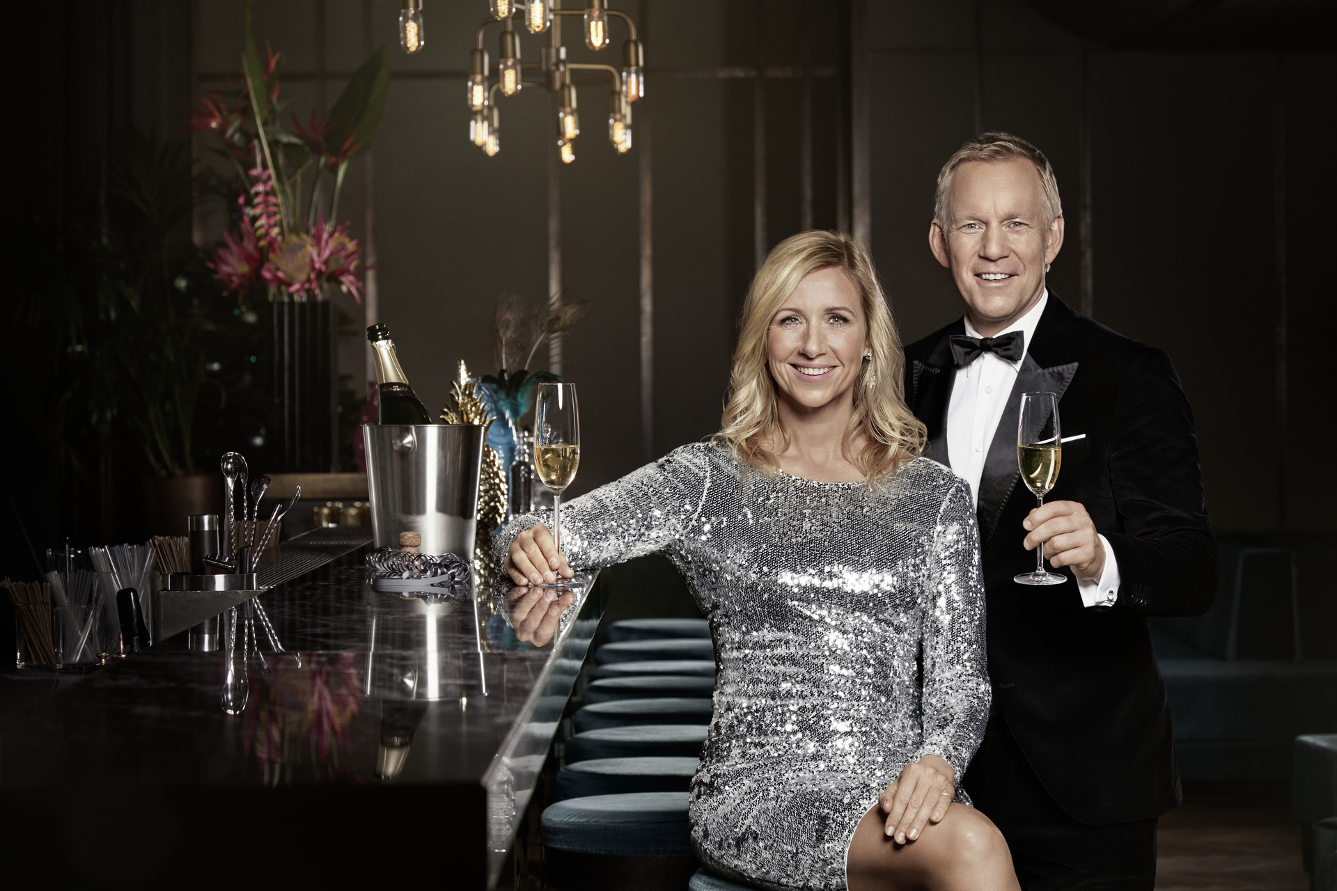 Andrea Kiewel und Johannes B. Kerner.