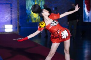 GNTM 2021 Folge 11 - Soulin zeigt Körperspannung bis in die Fingerspitzen